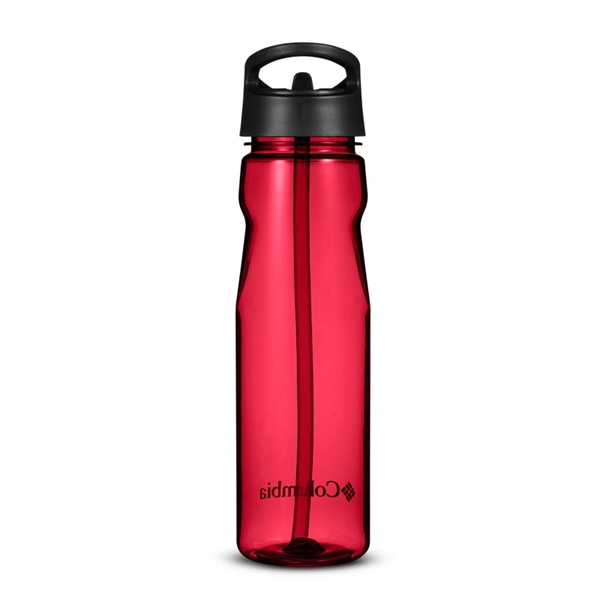 Columbia® 25 oz. Tritan™ Water Bottle with Straw Top - Columbia® 25 oz. Tritan™ Water Bottle with Straw Top - Image 5 of 5