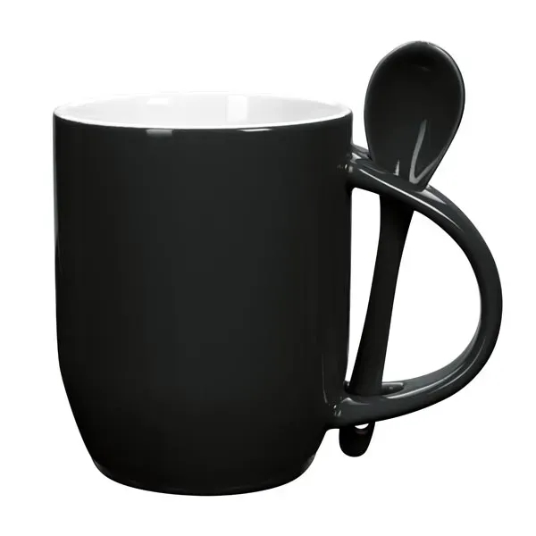 Rounded Spooner Mug - 11 oz. - Rounded Spooner Mug - 11 oz. - Image 3 of 15