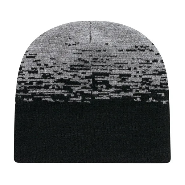 Static Pattern Knit Beanie - Static Pattern Knit Beanie - Image 3 of 12