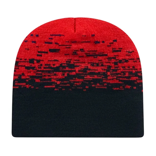 Static Pattern Knit Beanie - Static Pattern Knit Beanie - Image 4 of 12