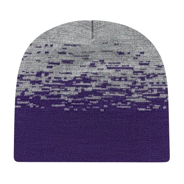 Static Pattern Knit Beanie - Static Pattern Knit Beanie - Image 8 of 12