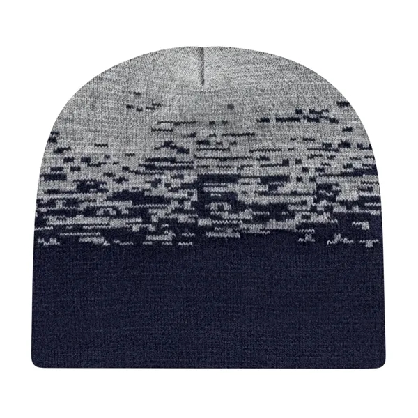 Static Pattern Knit Beanie - Static Pattern Knit Beanie - Image 9 of 12