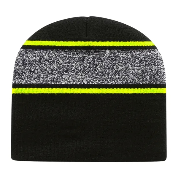 Variegated Striped Beanie - Variegated Striped Beanie - Image 6 of 6