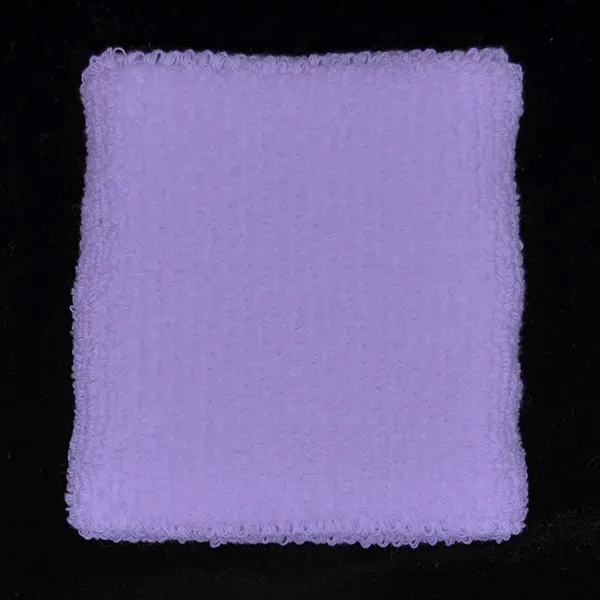 Terry Cloth 2-Ply Wristband with Sewn Laminated Applique - Terry Cloth 2-Ply Wristband with Sewn Laminated Applique - Image 11 of 39