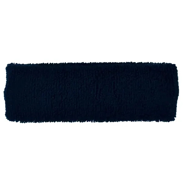 Heavyweight Terry Headband with Sewn Laminated Applique - Heavyweight Terry Headband with Sewn Laminated Applique - Image 20 of 40