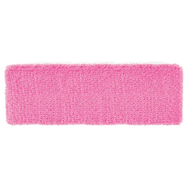 Heavyweight Terry Headband with Sewn Laminated Applique - Heavyweight Terry Headband with Sewn Laminated Applique - Image 27 of 40