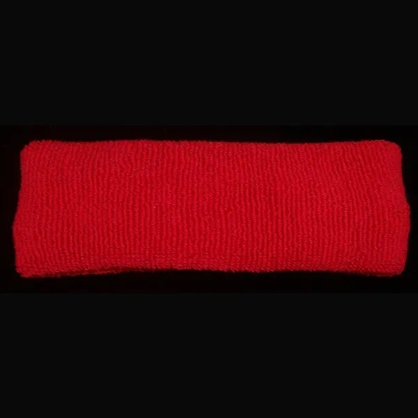 Heavyweight Terry Headband with Sewn Laminated Applique - Heavyweight Terry Headband with Sewn Laminated Applique - Image 40 of 40