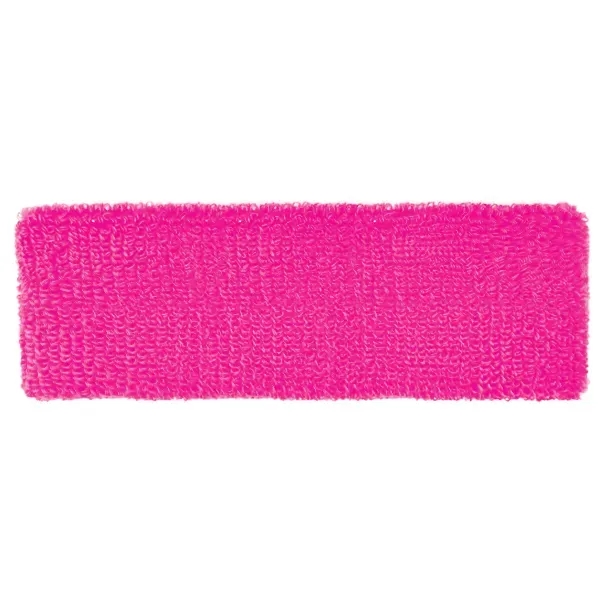 Heavyweight Terry Headband with Direct Embroidery - Heavyweight Terry Headband with Direct Embroidery - Image 23 of 39