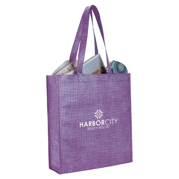 Non-Woven Shimmer Tote - Non-Woven Shimmer Tote - Image 9 of 20