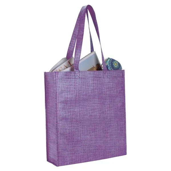 Non-Woven Shimmer Tote - Non-Woven Shimmer Tote - Image 10 of 20