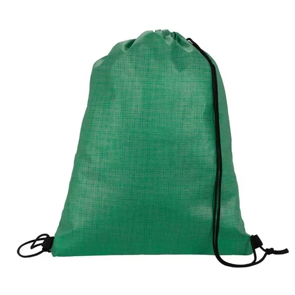 Non-Woven Shimmer Drawstring Backpack - Non-Woven Shimmer Drawstring Backpack - Image 2 of 19