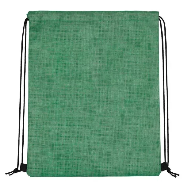 Non-Woven Shimmer Drawstring Backpack - Non-Woven Shimmer Drawstring Backpack - Image 4 of 19