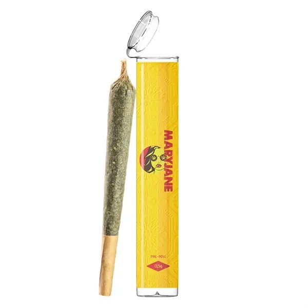 Custom Pre Roll Joint Tube with Sticker / Label - Custom Pre Roll Joint Tube with Sticker / Label - Image 2 of 5