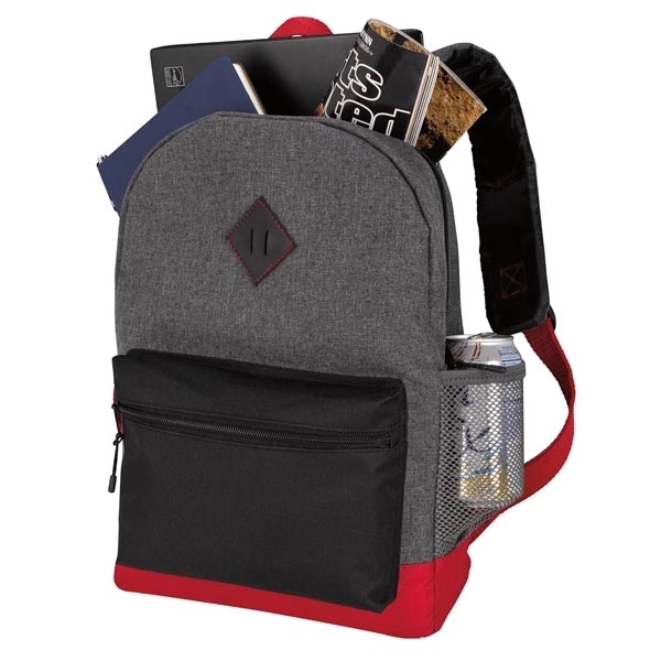 Felix Two-Tone Computer Backpack - Felix Two-Tone Computer Backpack - Image 9 of 11