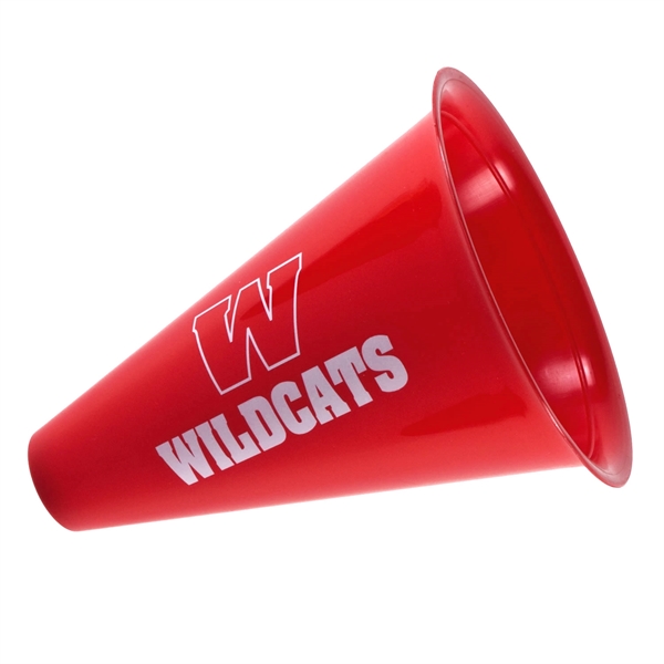 Hot Pink 8 Inches Tall, Plastic Cheerleading Megaphones 16 Pack 