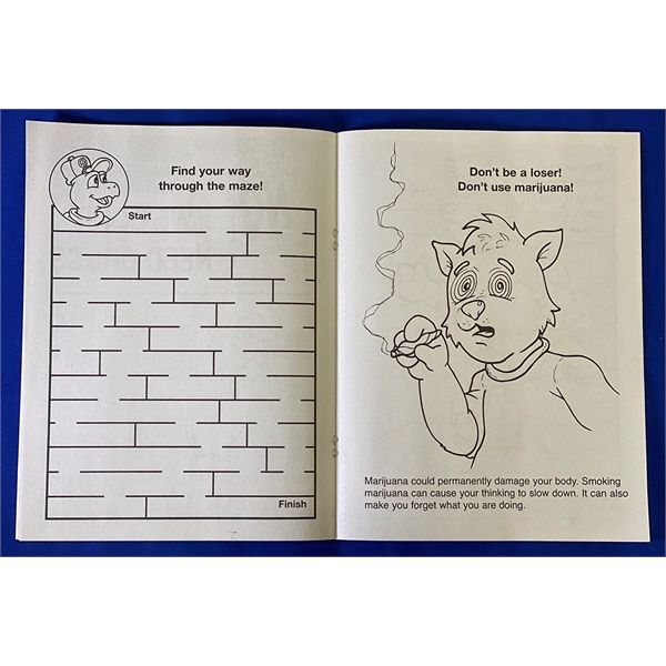 Coloring Book: We Don't Need Drugs - Coloring Book: We Don't Need Drugs - Image 1 of 2