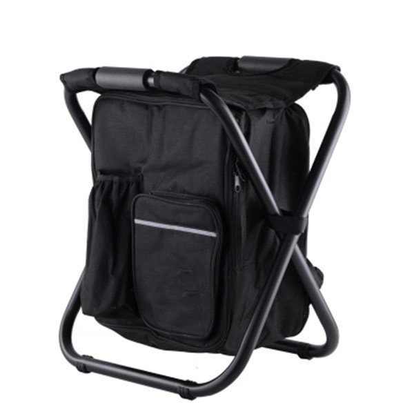 Portable Backpack Stool Cooler Bag Folding Chair - Portable Backpack Stool Cooler Bag Folding Chair - Image 9 of 10