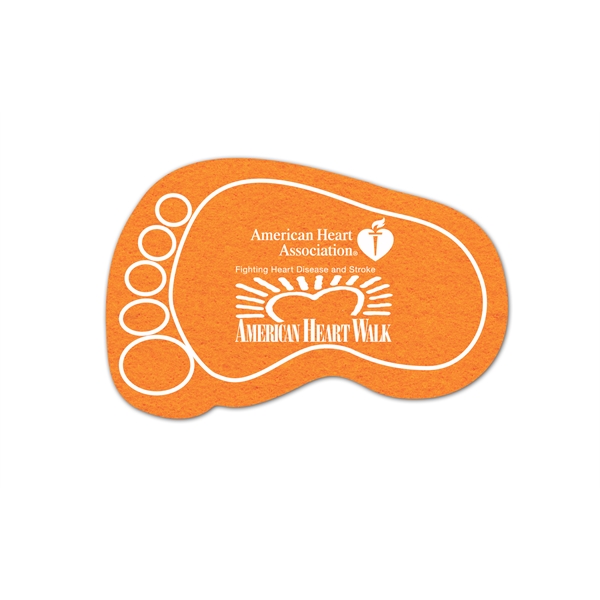 5" Foot Shammy Coaster
