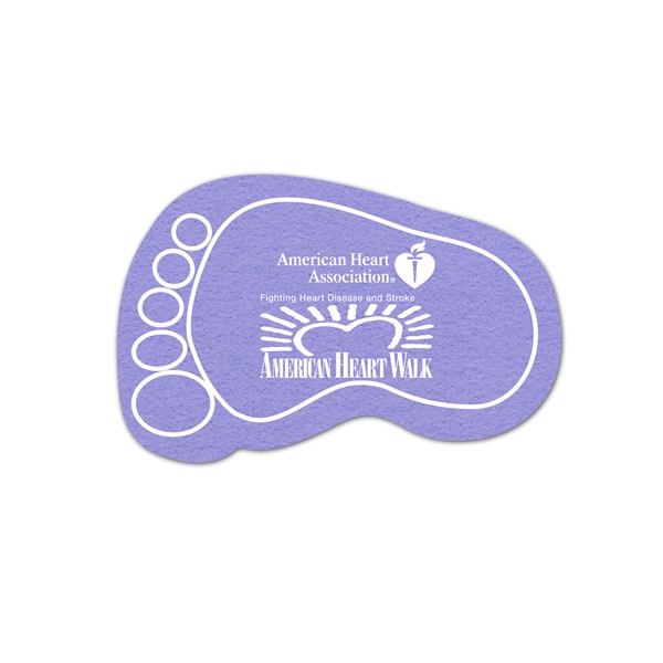 5" Foot Shammy Coaster