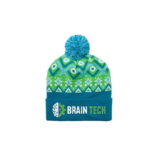 Saver Jacquard Beanie - Saver Jacquard Beanie - Image 1 of 3