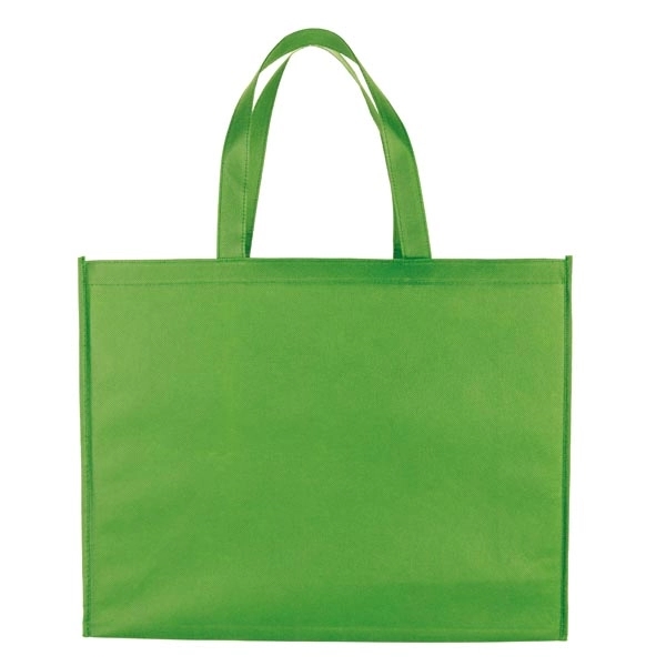 Non-Woven Shopper Tote - Non-Woven Shopper Tote - Image 4 of 12