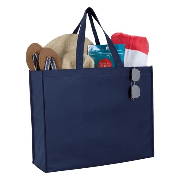 Non-Woven Shopper Tote - Non-Woven Shopper Tote - Image 6 of 12