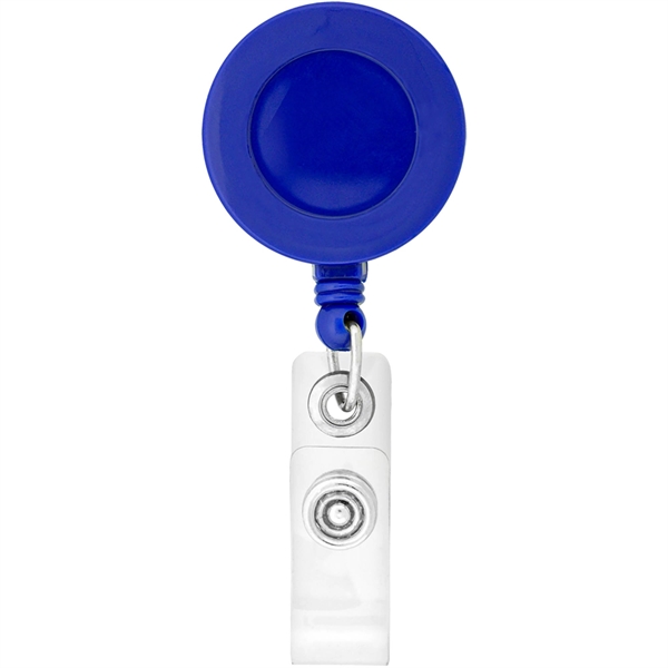 Round-Shaped Retractable Badge Holder - Round-Shaped Retractable Badge Holder - Image 12 of 12