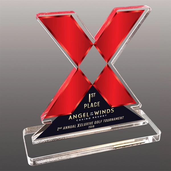 3/8" Custom Ultra Vivid Color Acrylic Awards - 3/8" Custom Ultra Vivid Color Acrylic Awards - Image 1 of 4