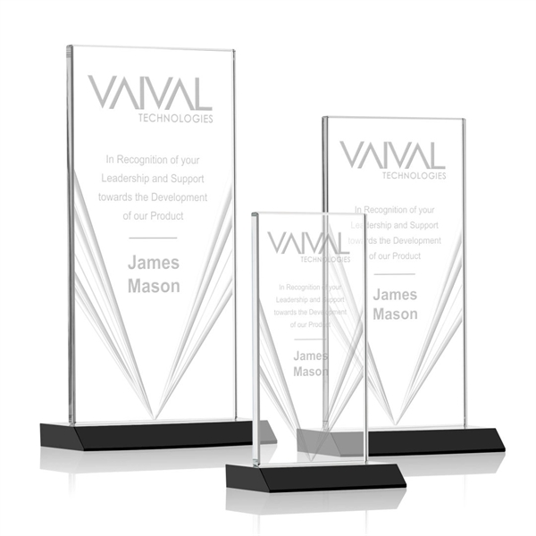 Seaford Liquid Crystal™ Award - Black - Seaford Liquid Crystal™ Award - Black - Image 0 of 6