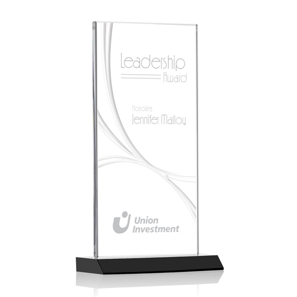Keane Liquid Crystal™  Award - Black - Keane Liquid Crystal™  Award - Black - Image 5 of 6
