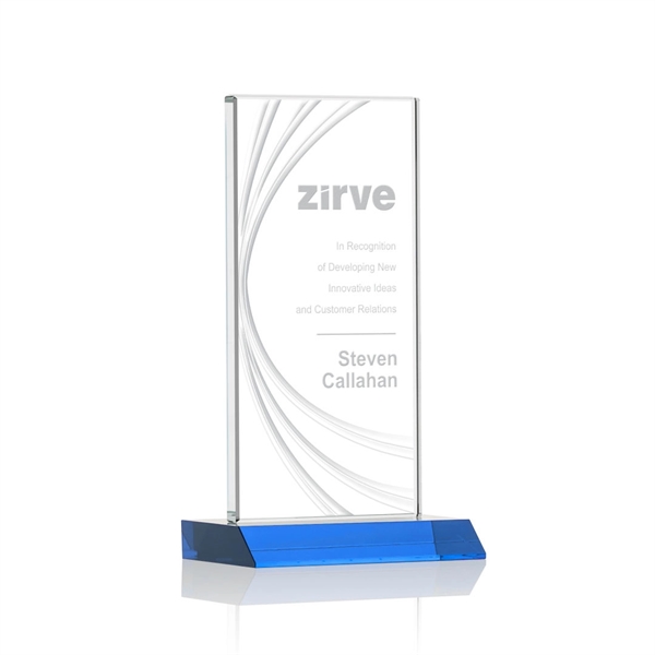 Hawkins Liquid Crystal™  Award - Sky Blue - Hawkins Liquid Crystal™  Award - Sky Blue - Image 1 of 6
