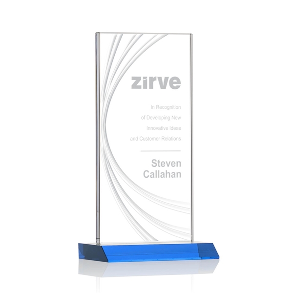 Hawkins Liquid Crystal™  Award - Sky Blue - Hawkins Liquid Crystal™  Award - Sky Blue - Image 3 of 6