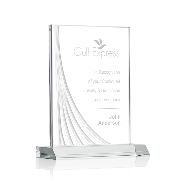 Leighton Liquid Crystal™ Award - Clear - Leighton Liquid Crystal™ Award - Clear - Image 3 of 6