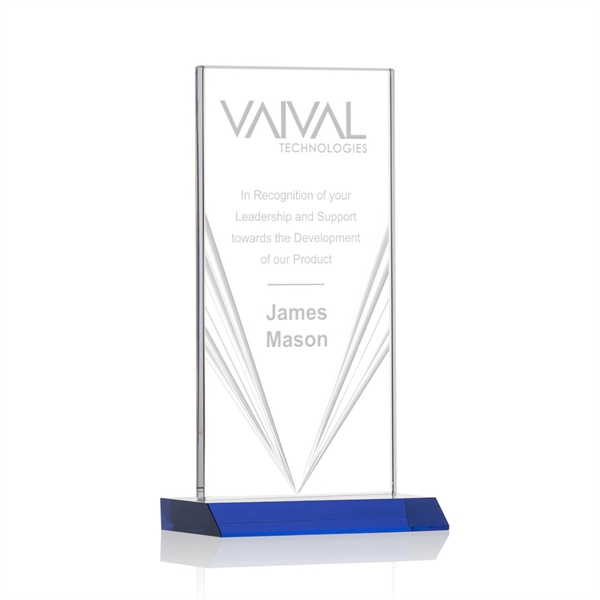 Seaford Liquid Crystal™  Award - Blue - Seaford Liquid Crystal™  Award - Blue - Image 3 of 6