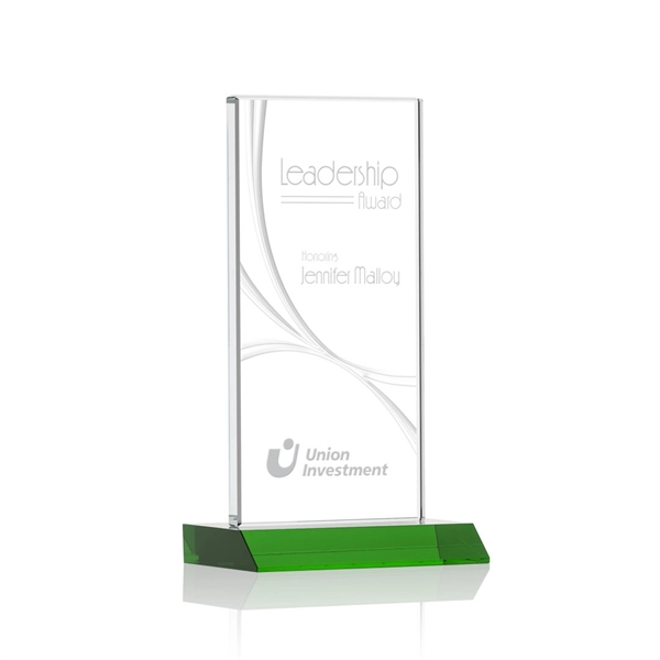 Keane Liquid Crystal™ Award - Green - Keane Liquid Crystal™ Award - Green - Image 1 of 6