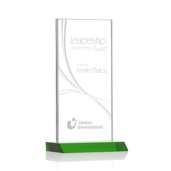 Keane Liquid Crystal™ Award - Green - Keane Liquid Crystal™ Award - Green - Image 3 of 6