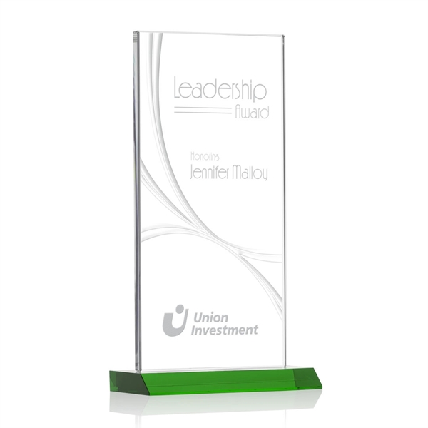 Keane Liquid Crystal™ Award - Green - Keane Liquid Crystal™ Award - Green - Image 5 of 6