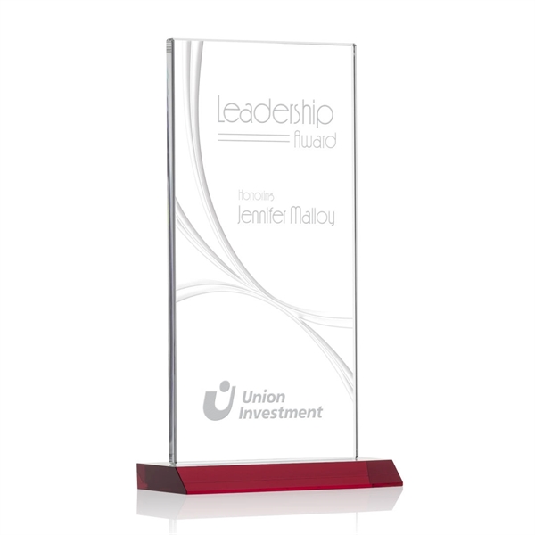 Keane Liquid Crystal™ Award - Red - Keane Liquid Crystal™ Award - Red - Image 5 of 6