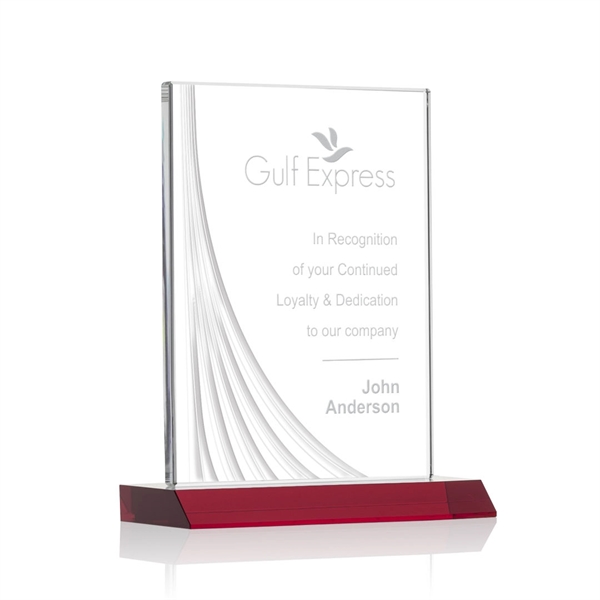 Leighton Liquid Crystal™ Award - Red - Leighton Liquid Crystal™ Award - Red - Image 3 of 6