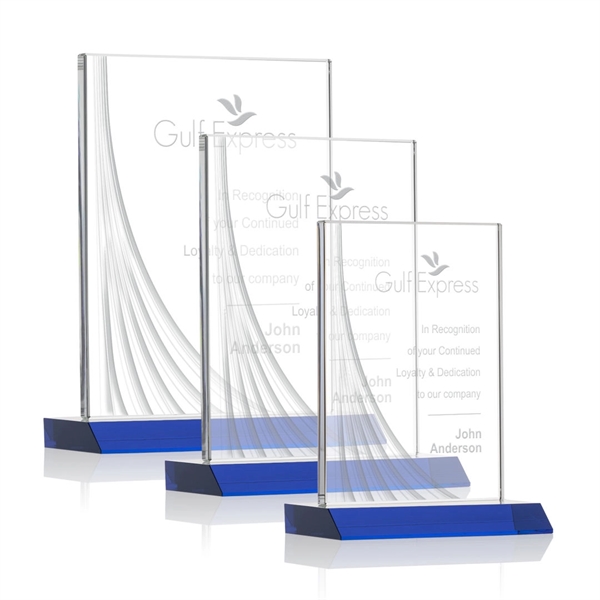 Leighton Liquid Crystal™  Award - Blue - Leighton Liquid Crystal™  Award - Blue - Image 0 of 6