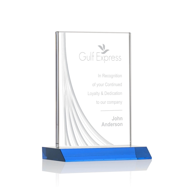Leighton Liquid Crystal™ Award - Sky Blue - Leighton Liquid Crystal™ Award - Sky Blue - Image 1 of 6