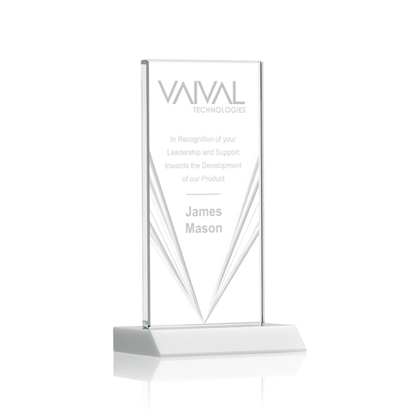 Seaford Liquid Crystal™ Award - White - Seaford Liquid Crystal™ Award - White - Image 1 of 6