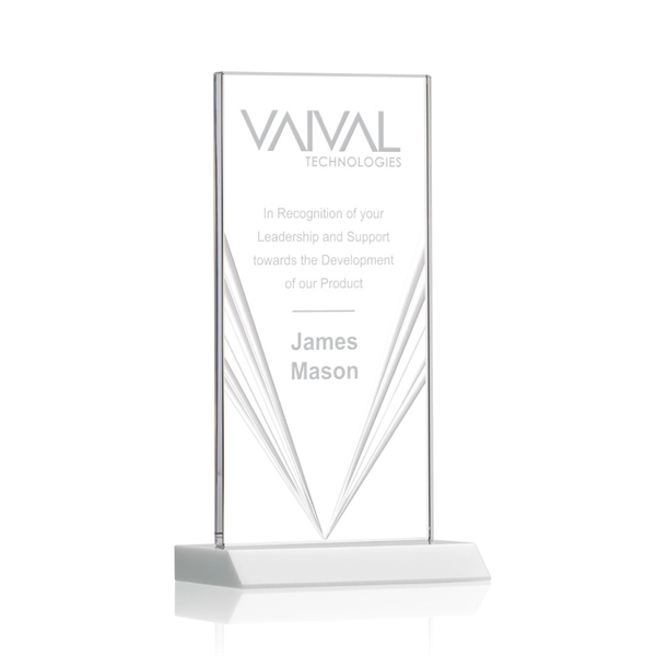 Seaford Liquid Crystal™ Award - White - Seaford Liquid Crystal™ Award - White - Image 3 of 6