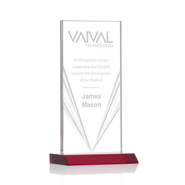 Seaford Liquid Crystal™ Award - Red - Seaford Liquid Crystal™ Award - Red - Image 3 of 6