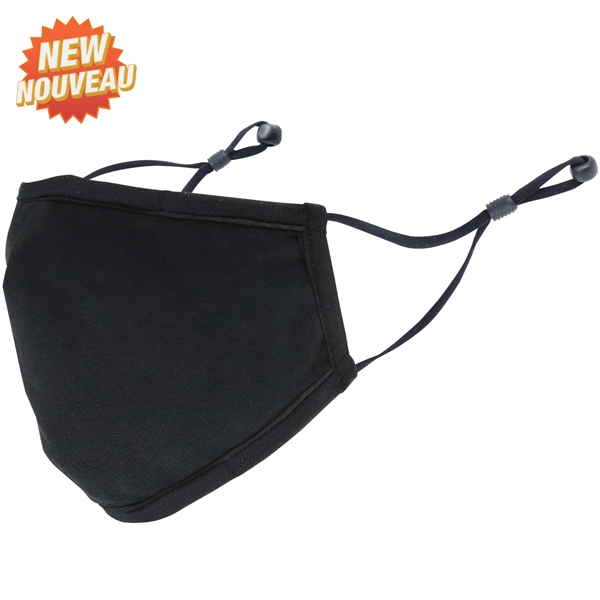 FACE MASK - NOSE CLIP / ADJUSTABLE STRAPS - FACE MASK - NOSE CLIP / ADJUSTABLE STRAPS - Image 1 of 5