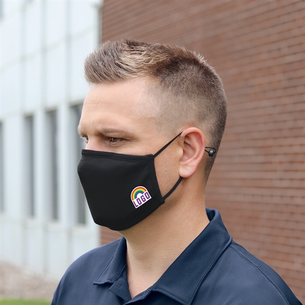 FACE MASK - NOSE CLIP / ADJUSTABLE STRAPS - FACE MASK - NOSE CLIP / ADJUSTABLE STRAPS - Image 5 of 5