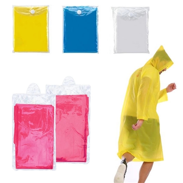 Disposable Rain Poncho - Disposable Rain Poncho - Image 0 of 0