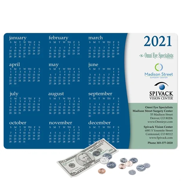Heavy Duty Calendar Counter Mat12"x18"x1/16" Plum Grove