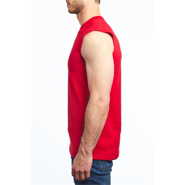 M & O® Knits Adult Sleeveless T-Shirt - M & O® Knits Adult Sleeveless T-Shirt - Image 2 of 5