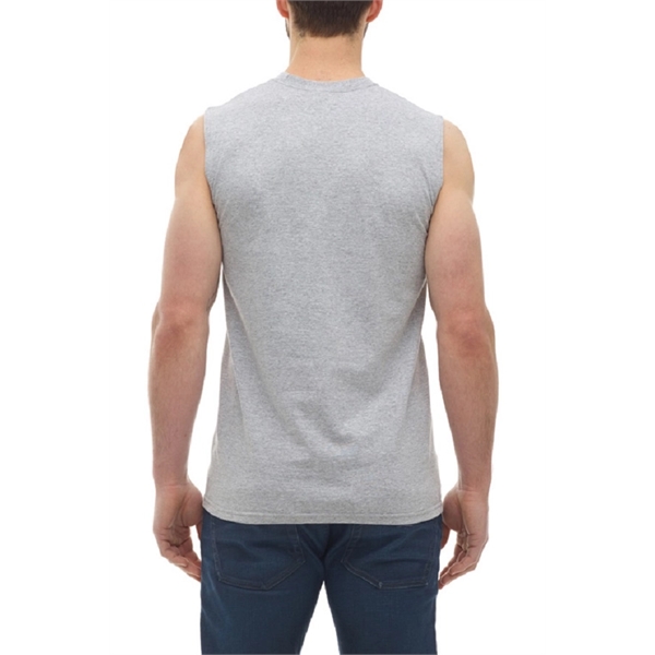 M & O® Knits Adult Sleeveless T-Shirt - M & O® Knits Adult Sleeveless T-Shirt - Image 4 of 5